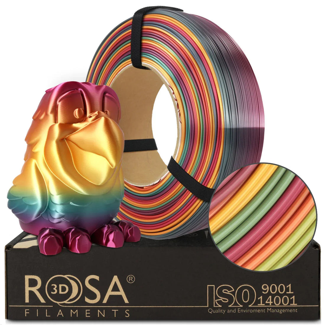 Rosa3D – Filamentos de qualidade certificada para impressão 3D