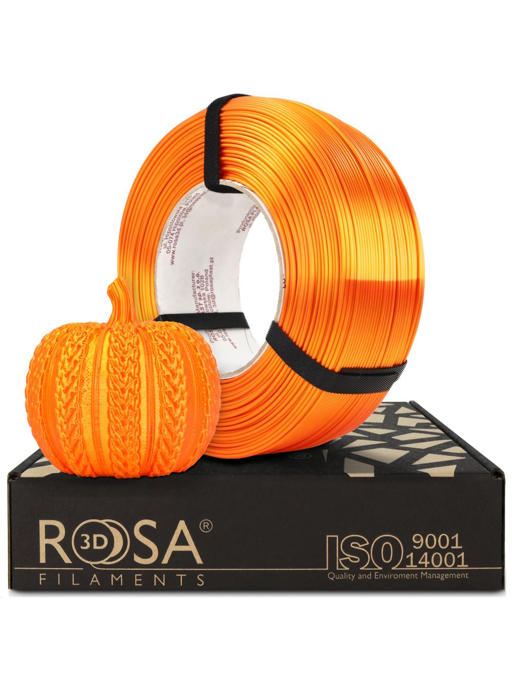 ROSA3D PLA Silk Refill 1kg - Orange [4782]