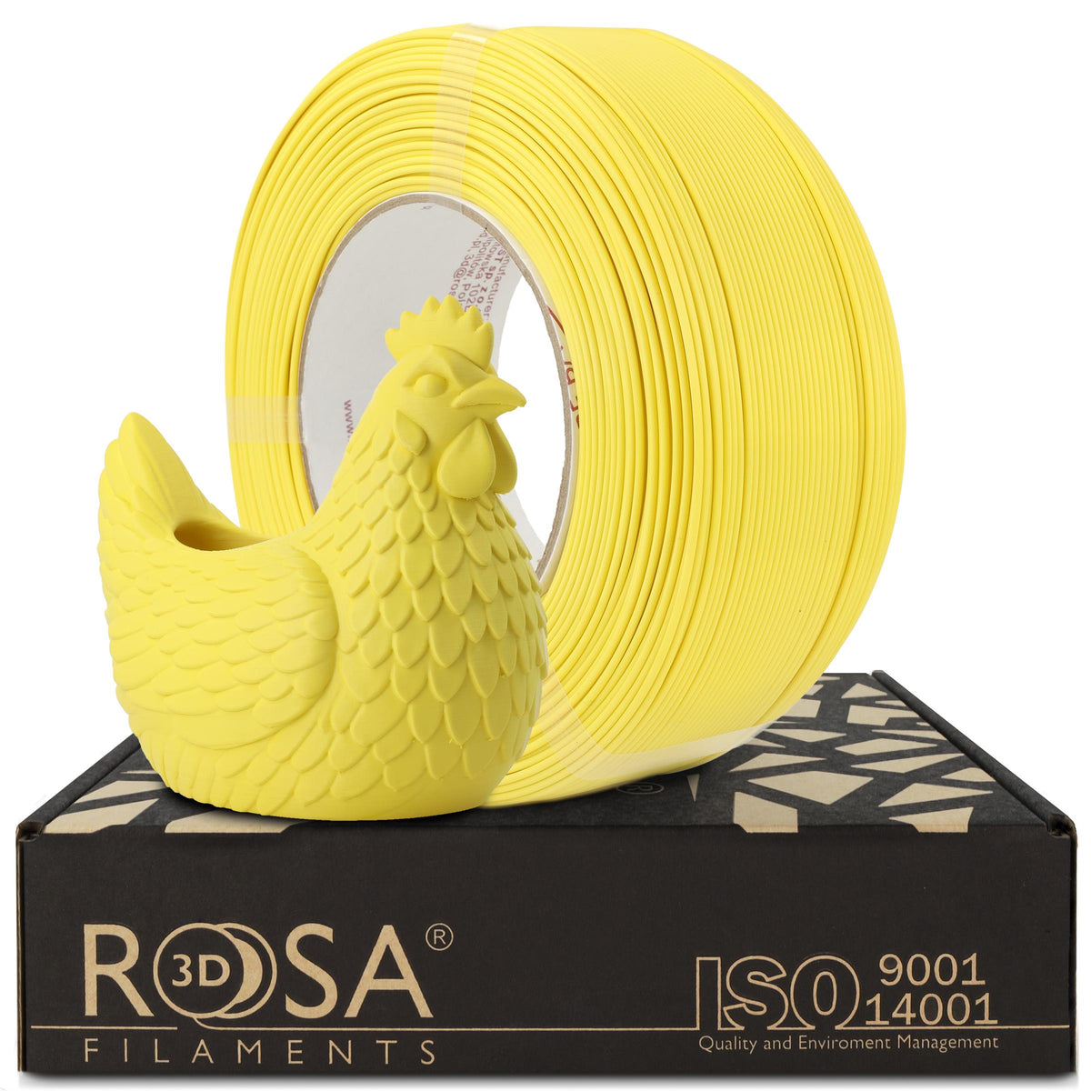 ROSA3D PLA Speed Matt Refill 1kg - Ginger Yellow