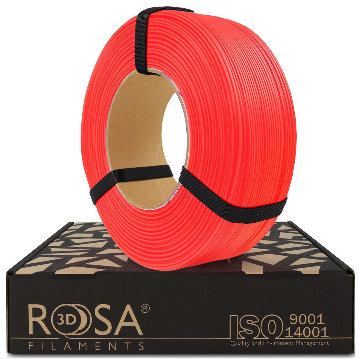 ROSA3D PLA Starter Refill Satin/Neon/Lithophane 1kg - Neon Orange
