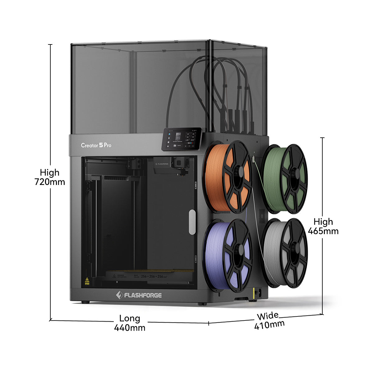 Flashforge Creator 5 Pro — impressão multimaterial