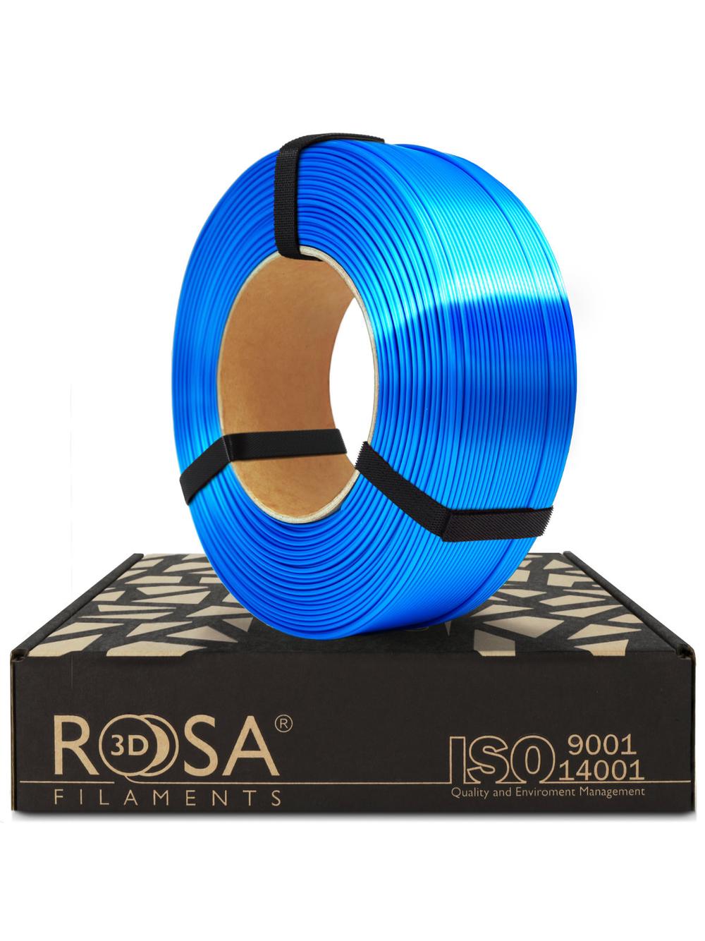 ROSA3D PLA Silk Refill 1kg - Blue [3780]