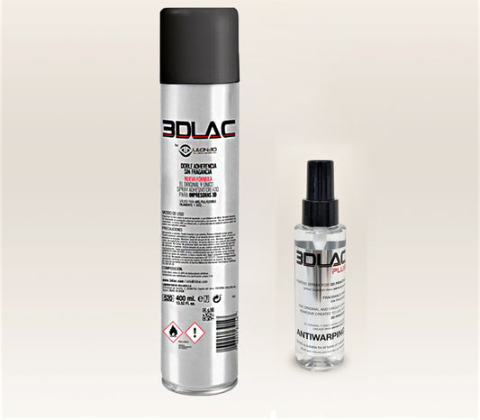 3DLAC – Fixação Segura para Impressão 3D, 400ml.