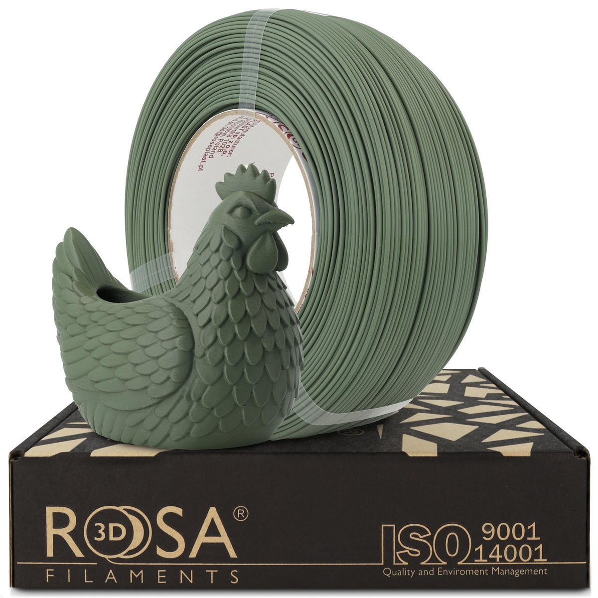 ROSA3D PLA Speed Matt Refill 1kg - Sage Green