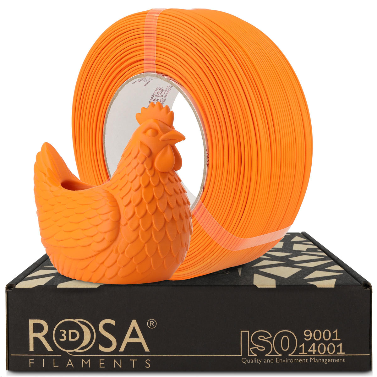 ROSA3D PLA Speed Matt Refill 1kg - Curcuma Orange