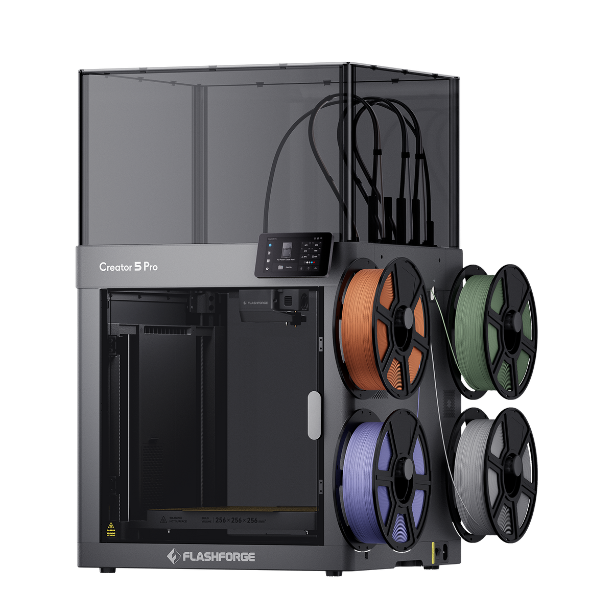 Impressora 3D Flashforge Creator 5 Pro com câmara fechada