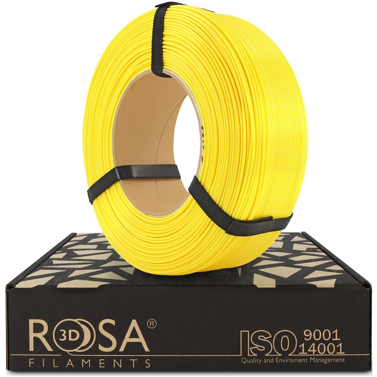 ROSA3D PLA Starter Refill Satin/Neon/Lithophane 1kg - Lithophane Yellow