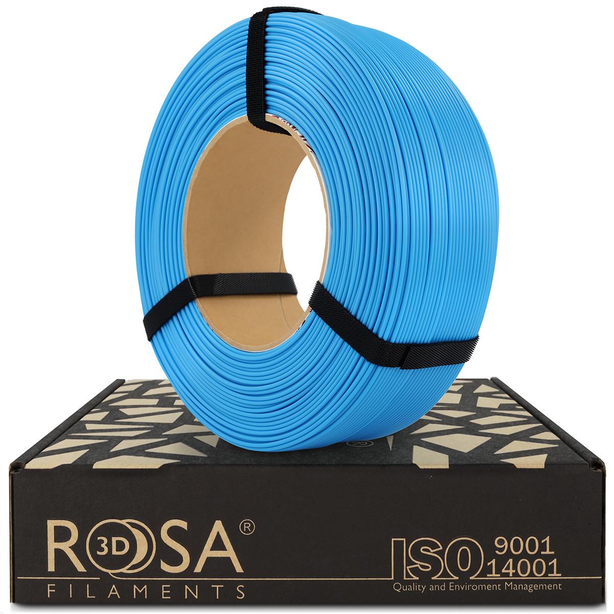 ROSA3D PLA Starter Refill Satin/Neon/Lithophane 1kg - Lithophane Cyan