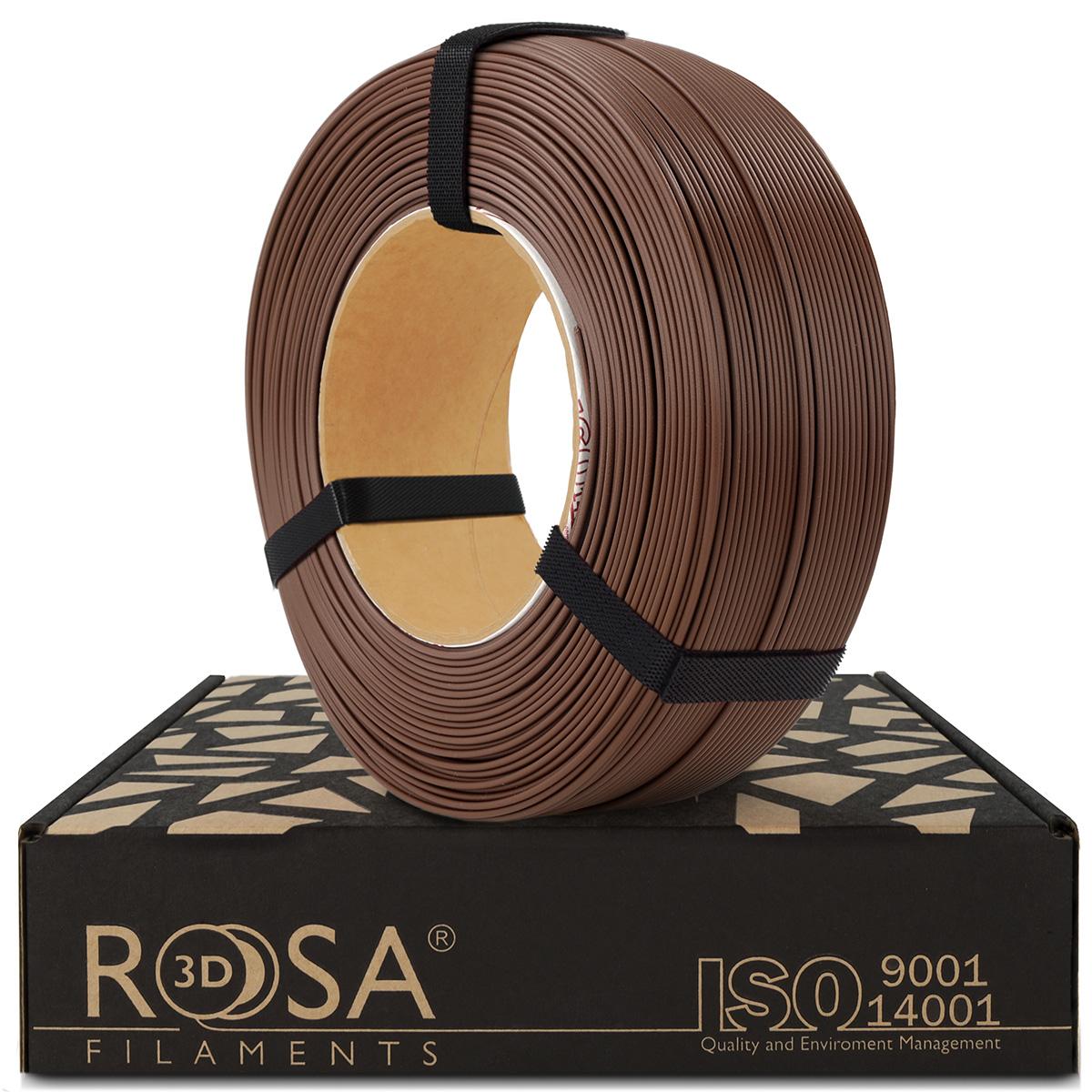 ROSA3D PLA Starter Refill 1kg - Chocolate Brown