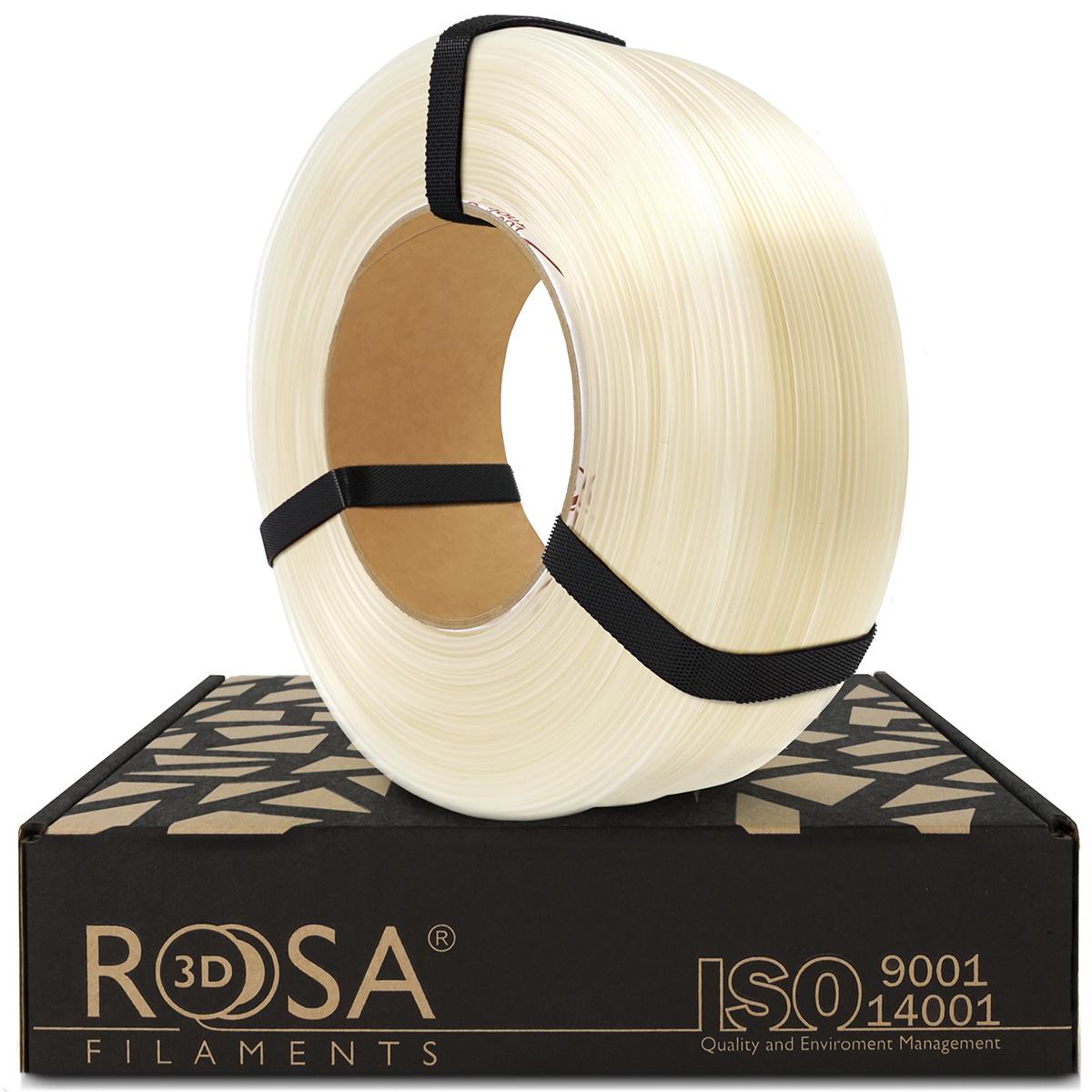 ROSA3D PLA Starter Refill 1kg - Natural Transparent