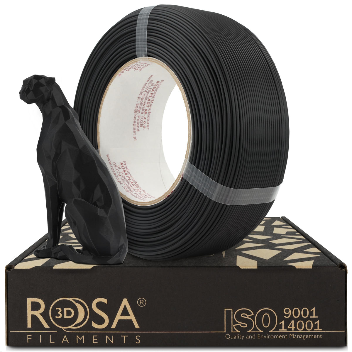 ROSA3D PLA Speed Matt Refill 1kg - Black