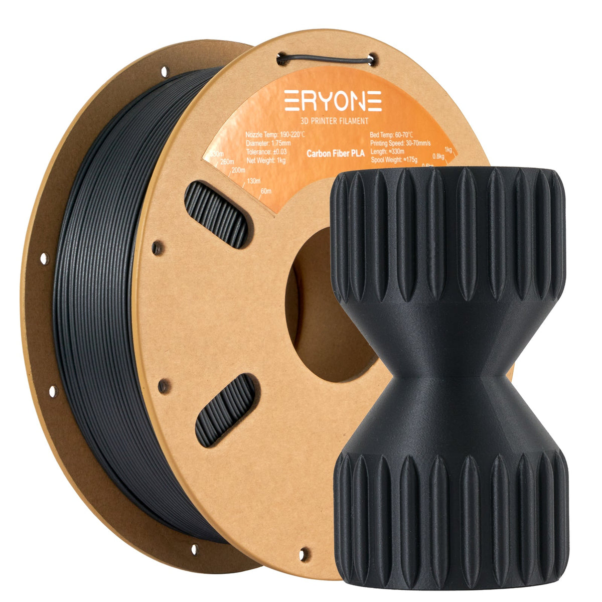 ERYONE PLA Carbon Fiber Black