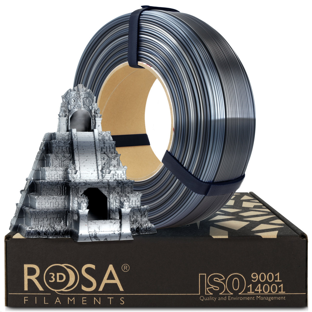 Rosa3D Refill PLA Multicolour Silk Moon 1,75mm 1kg.