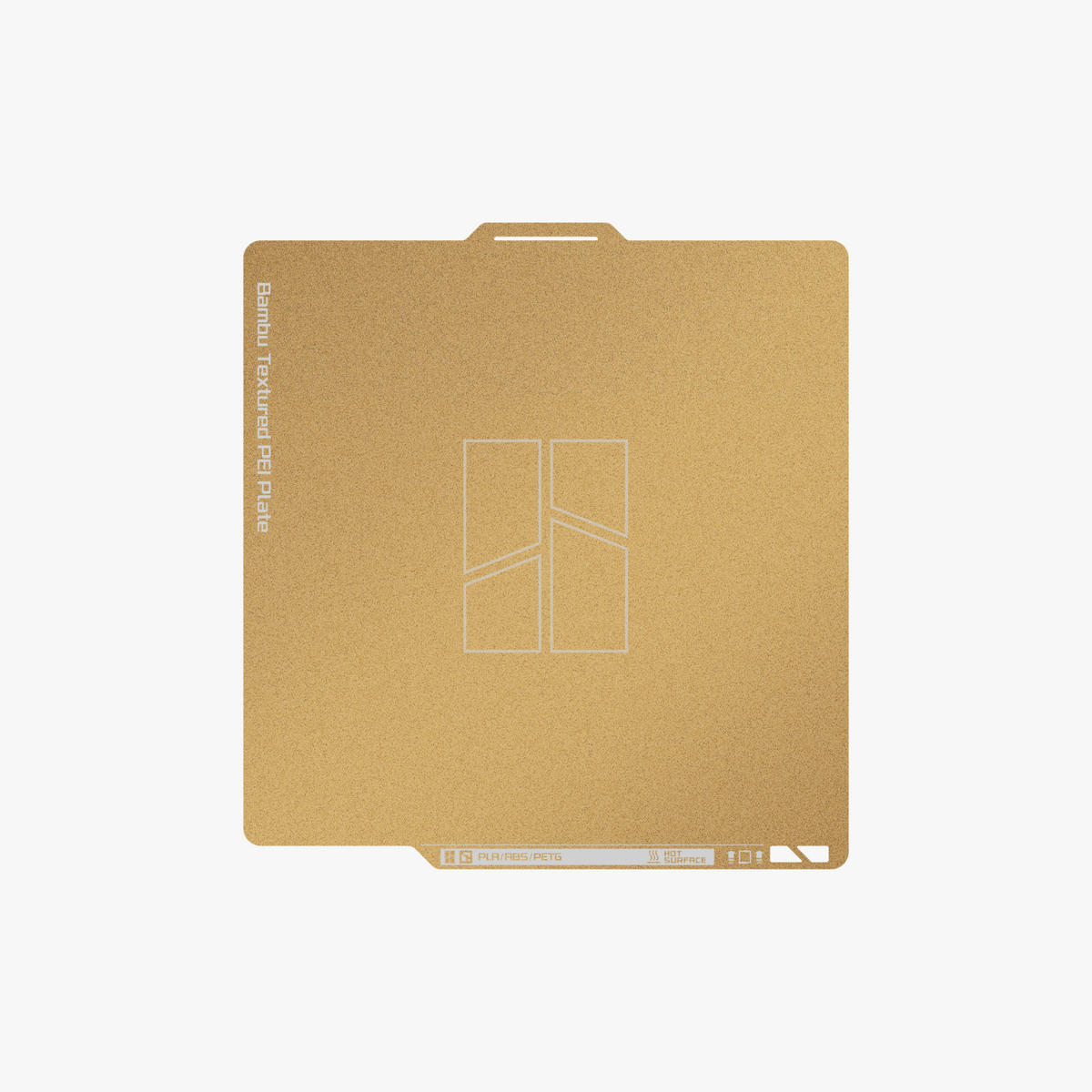 Placa PEI Texturada — Bambu Lab (P1S / X1C / A1)