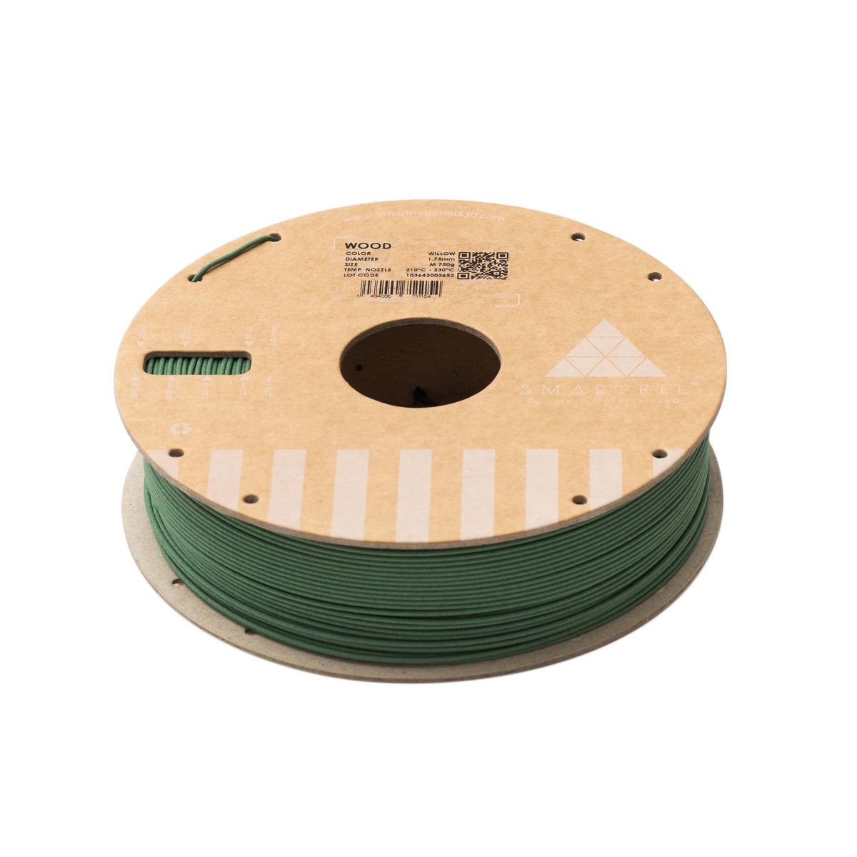 WOOD, WILLOW - Diâmetro 1,75mm, 750g.