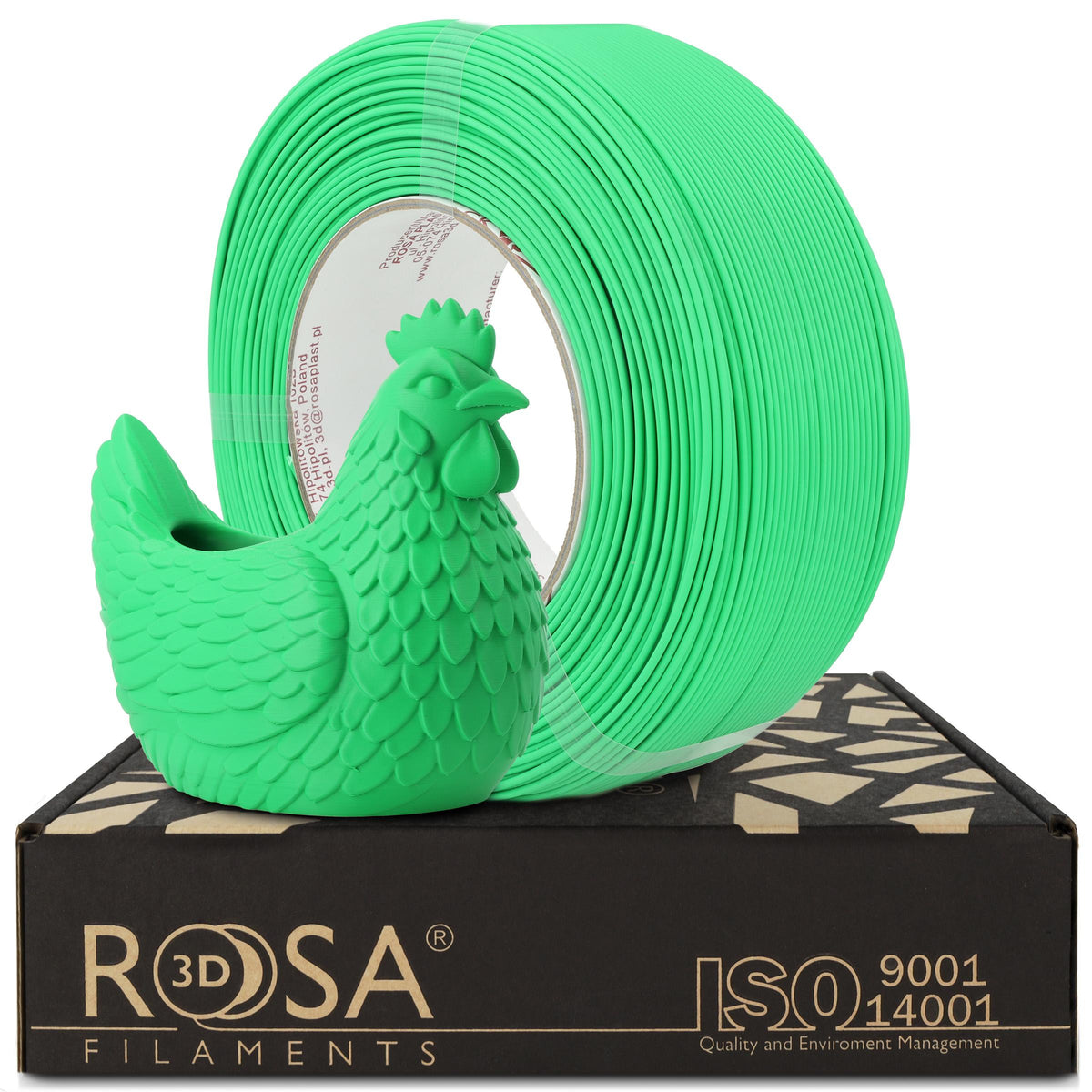 ROSA3D PLA Speed Matt Refill 1kg - Bamboo Green