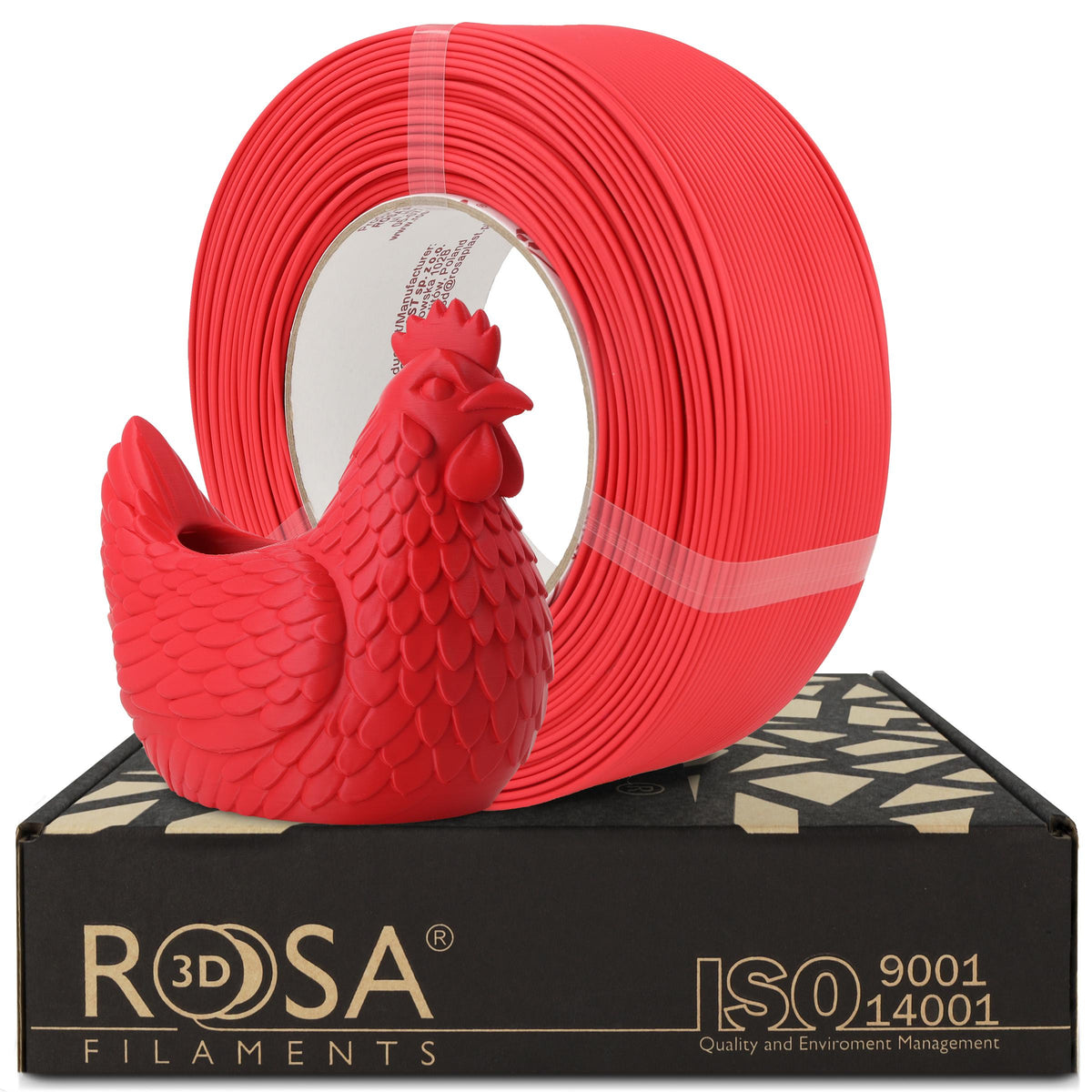 ROSA3D PLA Speed Matt Refill 1kg - Raspberry Red