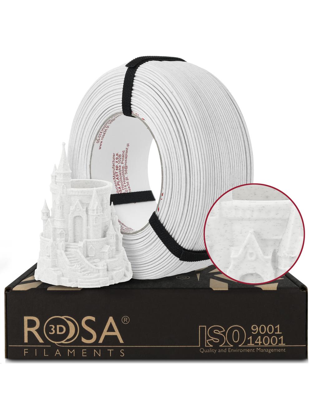 ROSA3D PLA Speed Matt Refill 1kg - Marble Carrara [4967]