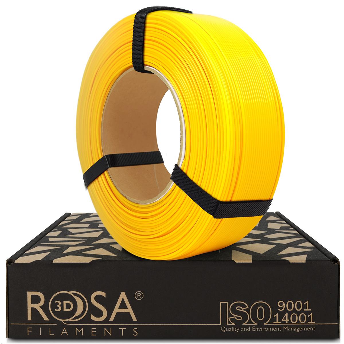 ROSA3D PLA Starter Refill 1kg - Yellow