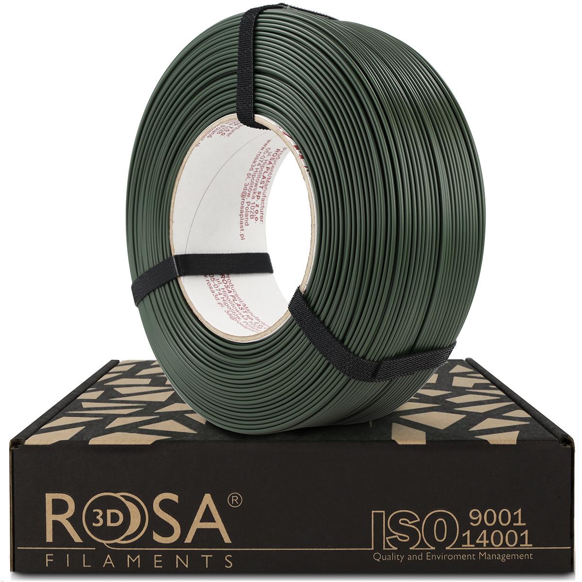 ROSA3D PLA Starter Refill 1kg - Hunter Green