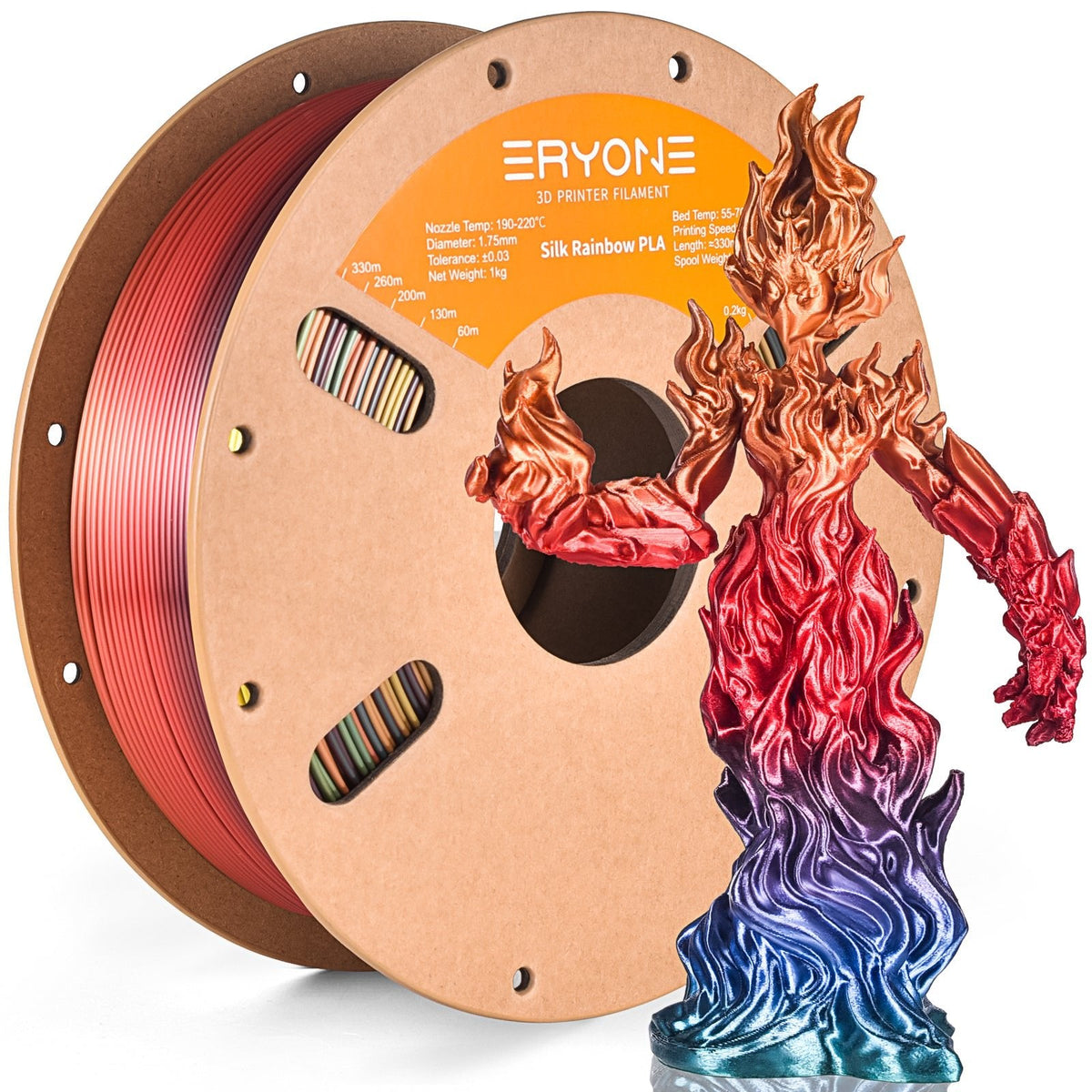 ERYONE PLA Silk Rainbow 1kg