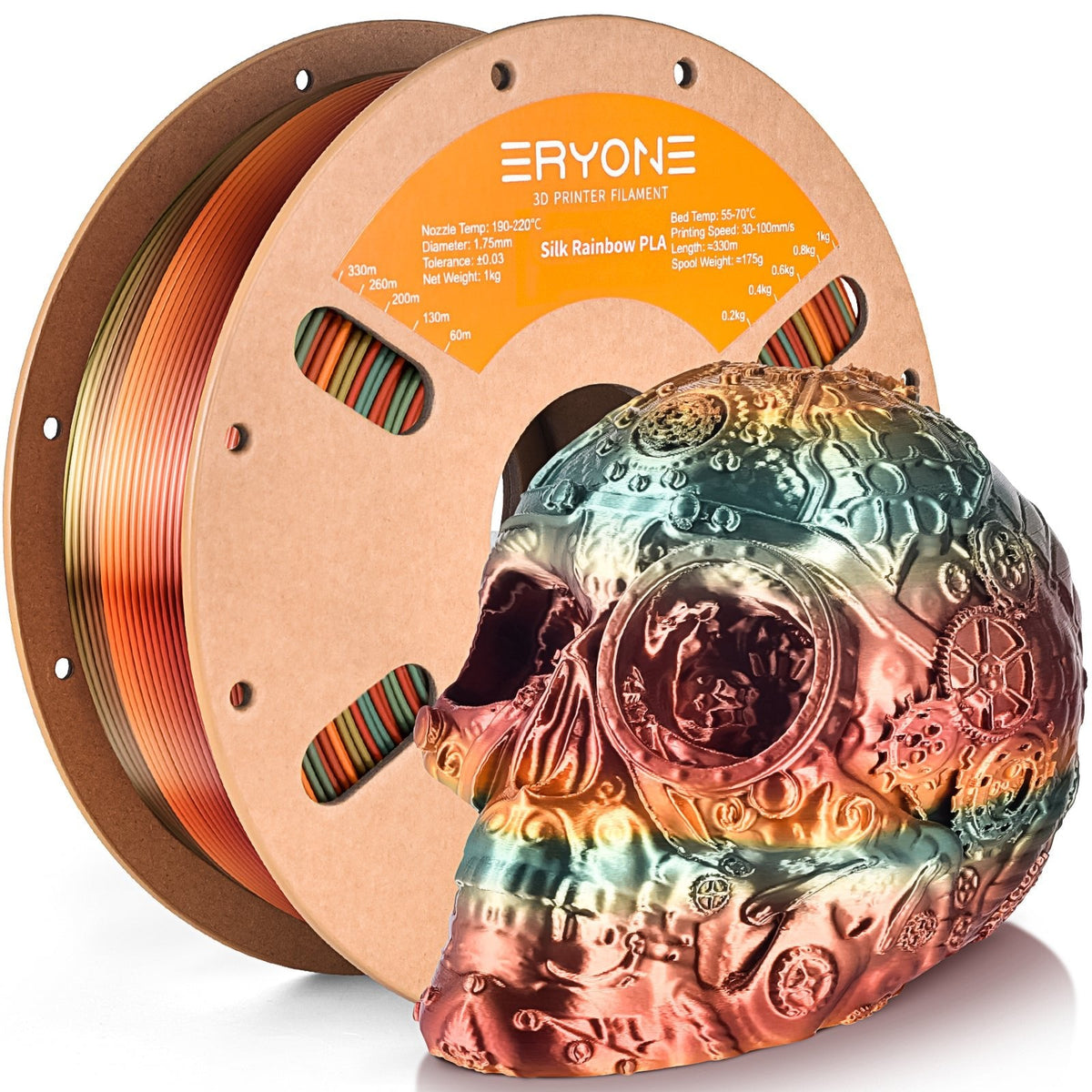 ERYONE PLA Silk Rainbow 1kg