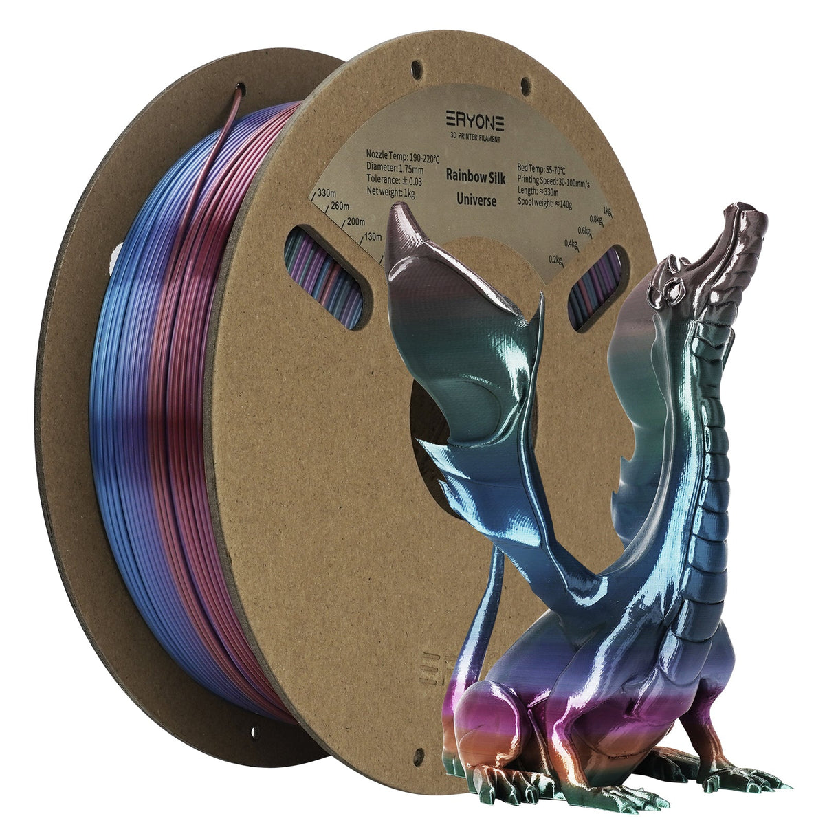 ERYONE PLA Silk Rainbow 1kg