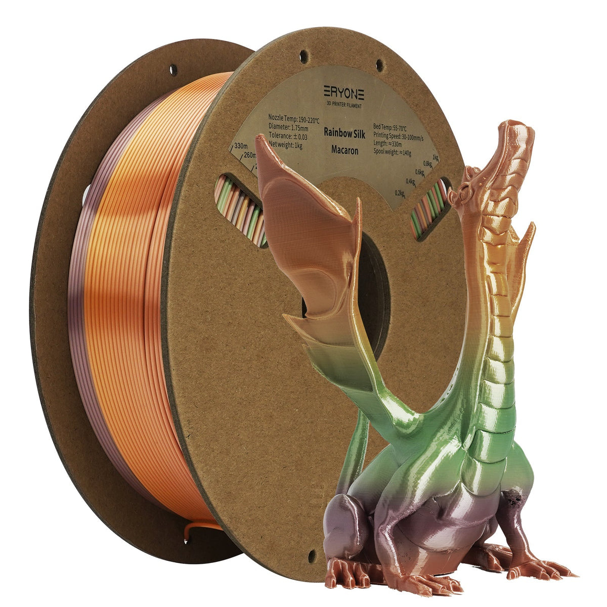 ERYONE PLA Silk Rainbow 1kg