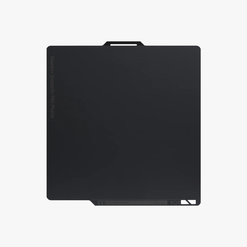 Placa de construção PEI Lisa (Smooth) Bambu Lab 256×256 mm para P1S, X1C e A1
